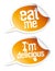 Delicious food stickers