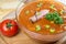 Delicious food â€“ goulash soup