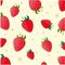 delicious fresh and juicy strawberries. summer set of sweet berries