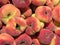 Delicious fruit peach paraguayan apricot flavor color aroma natural vitamins