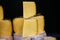 Delicious gourmet cuts of kashkaval or kasseri  cheese for sale