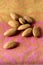 Delicious and healthy almonds