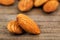 Delicious and healthy almonds