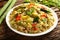 Delicious homemade Sambar rice-
