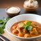 Delicious Indian curry - ai generated image