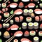 Delicious Japanese sushi