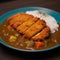 Delicious katsu curry