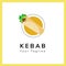 Delicious kebab culinary logo design templates