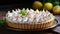 Delicious lemon meringue pie with a variety of lemon desserts for a delightful breakfast.