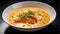 Delicious Lobster Bisque, This creamy soup is made with lobster, food photography