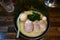 A delicious looking bowl of tonkotsu ramen