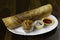 Delicious Noodles Dosa, fusion of South indian and Chinese food