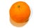 Delicious orange isolate fruit