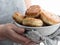 Delicious pies baked by a caring grandmother