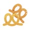 delicious pretzel pastry food icon