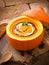Delicious pumpkin or butternut soup
