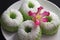 Delicious Putu Ayu cake from Indonesia