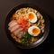 Delicious Ramen With Egg And Fish - High Resolution Advertising Photo