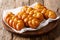 Delicious recipe for a South African dessert Koeksisters fried s