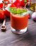 Delicious refreshing gazpacho