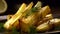 delicious roasted parsnips, a delicacy, generated by artificial intelligence