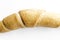 Delicious Salted Breadstick: Crispy Snack on a Clean White Background