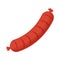 Delicious sausage bbq icon