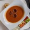 Delicious spanish vegetarian soup, gazpacho