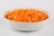 Delicious and spicy carrot salad.