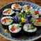 delicious spring-inspired sushi, cooking ideas, generated by ia