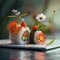 delicious spring-inspired sushi, cooking ideas, generated by ia