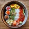 delicious spring-inspired sushi, cooking ideas, generated by ia