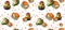 Delicious sushi. Watercolor seamless pattern