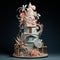Delicious Topsy-Turvy: A gravity-defying cake that defies all expectations, featuring a whimsical blend of intricate