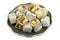 Delicious Turkish delight with pistachio nuts.