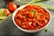 Delicious vegan dish- tomato curry in gravy