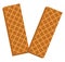 Delicious waffle, icon