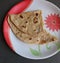 Delicious wheat flour chapati