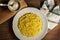 Delicius Italian risotto rice with saffron