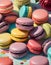 Delightful Array of French Macaroons