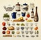 Delightful Kitchen & Cooking Vector Set - Spice up Your Home!