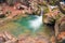 Delightful landscape - flowing water, large stones