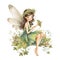 Delightful woodland fairy