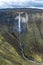 Delika canyon and waterfall in the Nervion river source, North of Spain