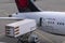 Delivering Newrest Catering Trailer To A Air Canada Plane At Schiphol Airport The Netherlands 26-5-2022