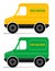 Delivery cars