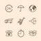 Delivery icons