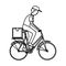 delivery service worker avatar