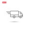 Delivery truck icon vector design isolated 2