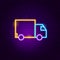 Delivery Truck Neon Sign